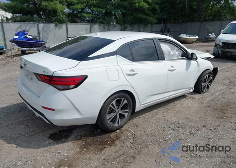 2021 Nissan Sentra Sv Xtronic Cvt z USA, uszkodzony, nr VIN 3N1AB8CVXMY238280